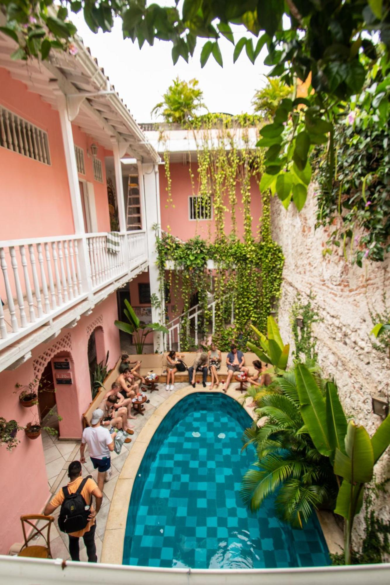 Casa Zahri Boutique Hostel Cartagena 外观 照片