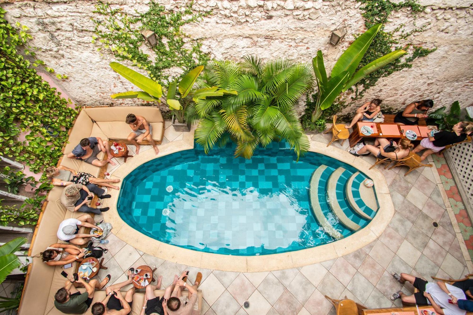 Casa Zahri Boutique Hostel Cartagena 外观 照片