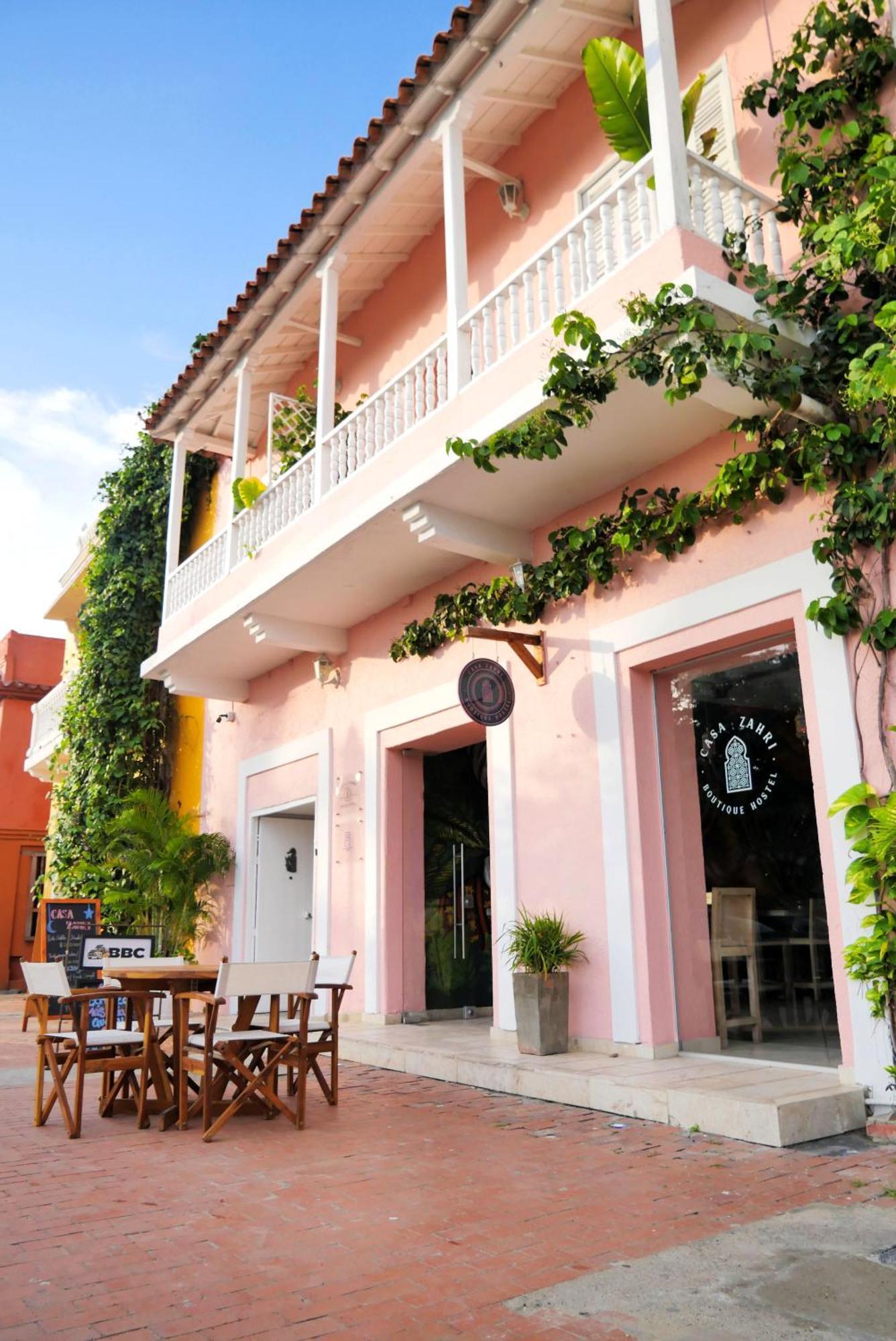Casa Zahri Boutique Hostel Cartagena 外观 照片